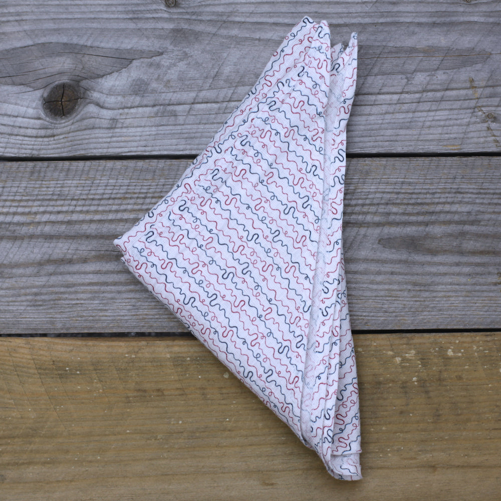 Linen Triangle Bandana - Stonewashed - Multiple Colors - Thin Linen