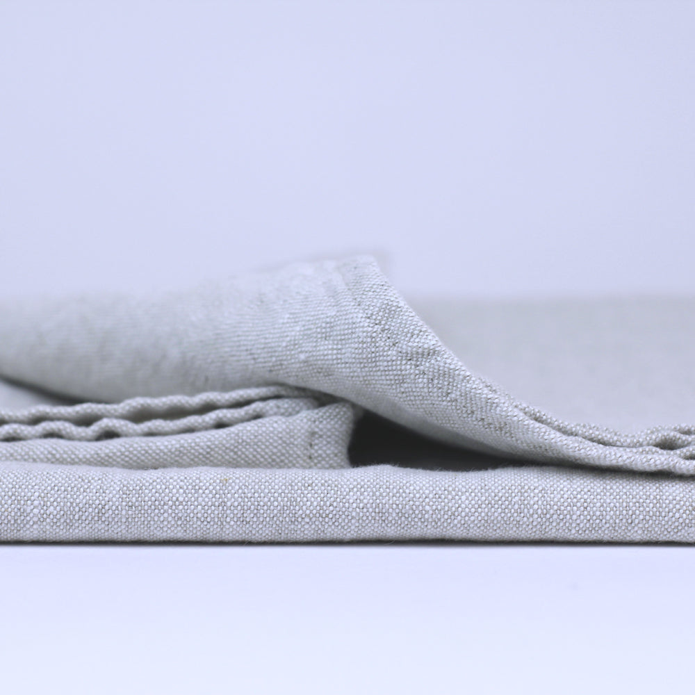 Linen Bath Towel - Stonewashed - Light Natural - Thick Linen