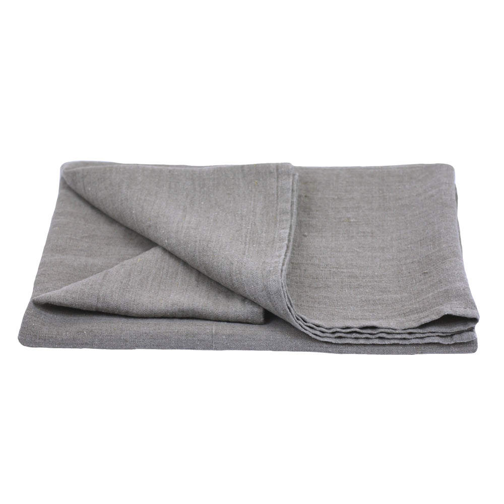Stonewashed linen - pure 100% linen flax scarf ivory cream color solid  color pre-washed laundered Europe European thin soft linen eco-friendly  sustainable – L i n e n C a s a