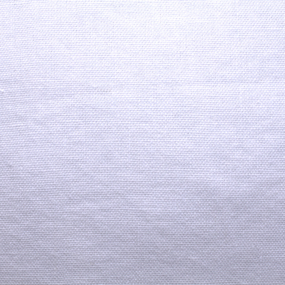 Linen Pillow Cover - Sham - White - 24 x 24 - Stonewashed - Luxury Thick Linen