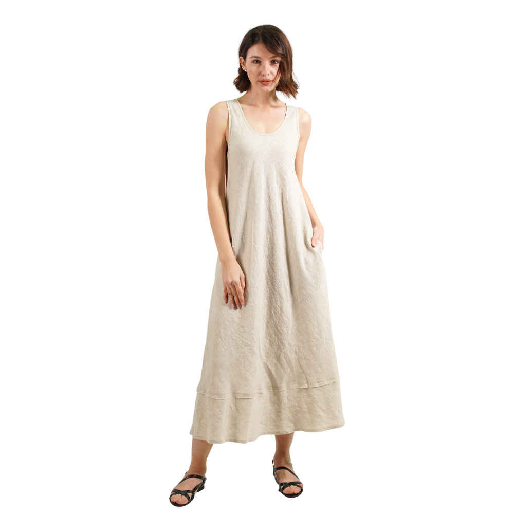J.Jill Womens Linen Modal Blend Knitted Mid-Length Gray Dress