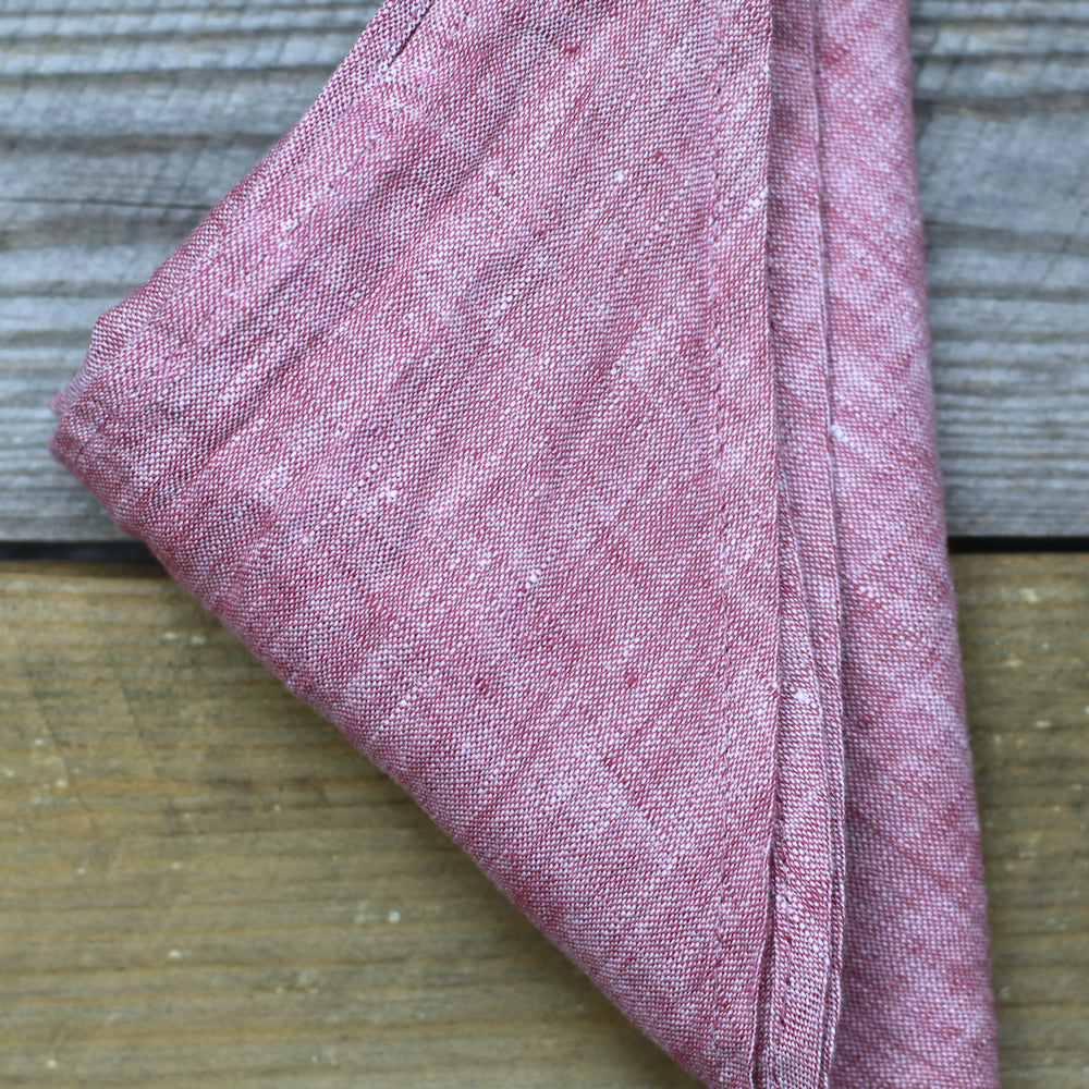 Linen Triangle Bandana - Stonewashed - Multiple Colors - Thin Linen