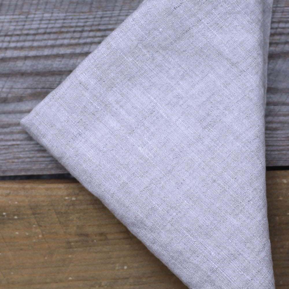 Linen Triangle Bandana - Stonewashed - Multiple Colors - Thin Linen