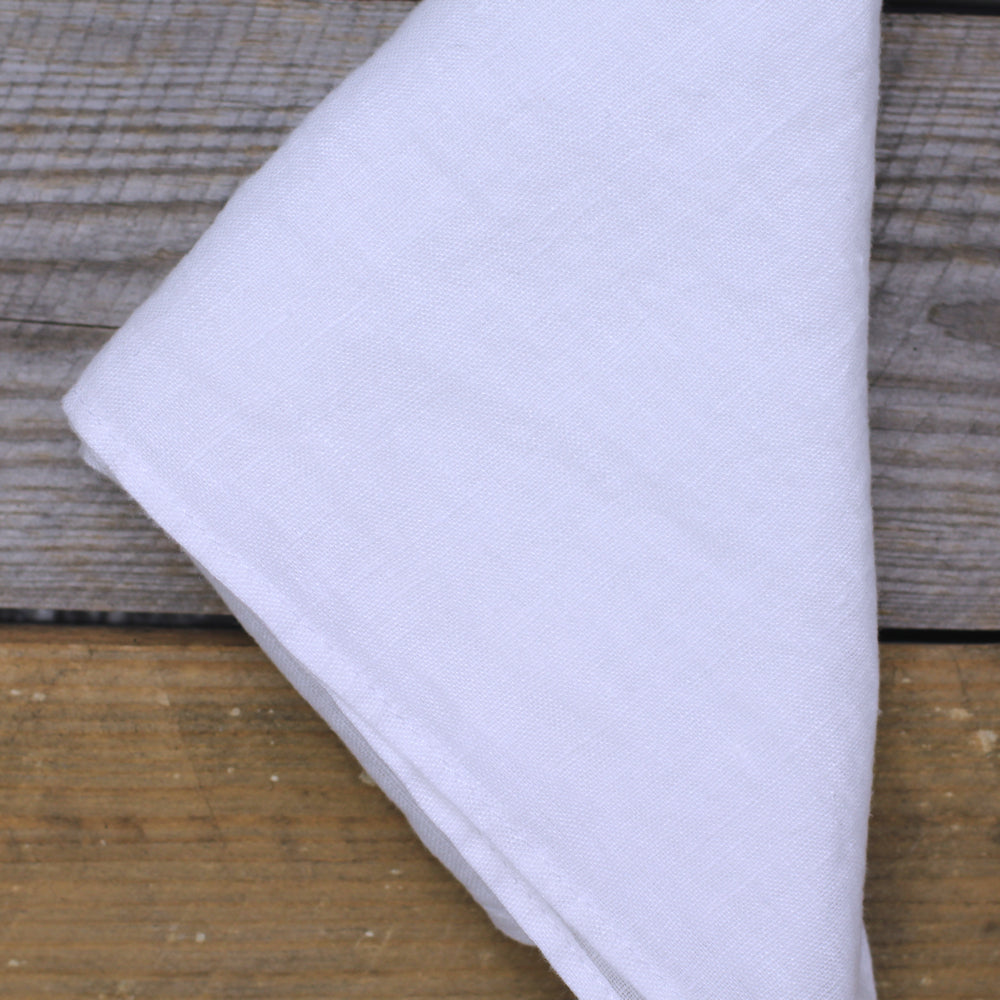 Linen Triangle Bandana - Stonewashed - Multiple Colors - Thin Linen
