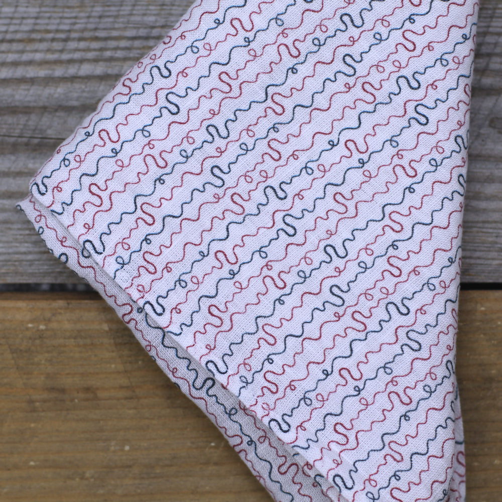 Linen Triangle Bandana - Stonewashed - Multiple Colors - Thin Linen