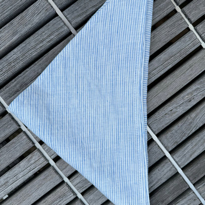 Linen Triangle Bandana - Stonewashed - Multiple Colors - Thin Linen