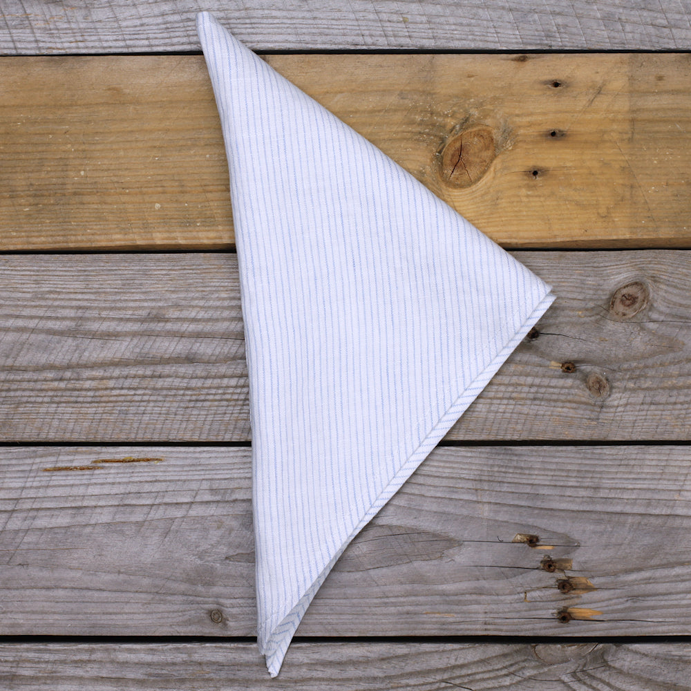 Linen Triangle Bandana - Stonewashed - Multiple Colors - Thin Linen