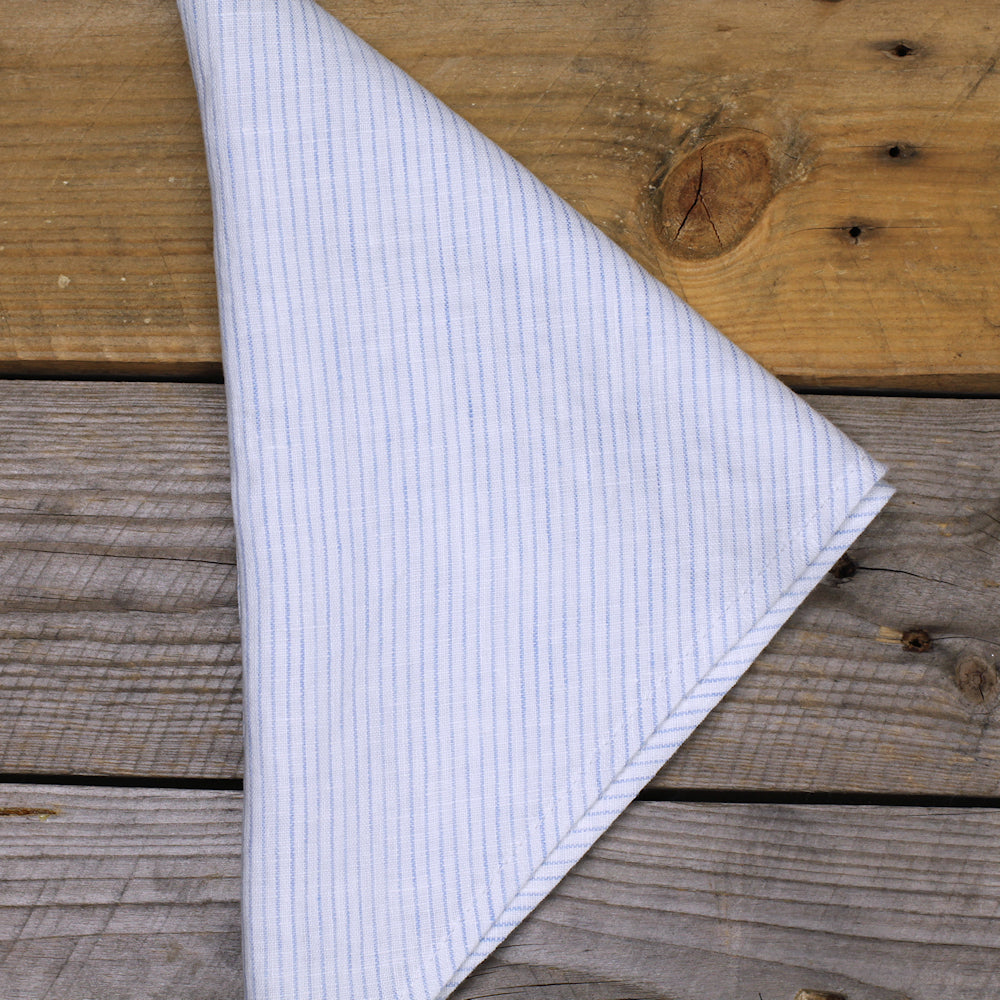 Linen Triangle Bandana - Stonewashed - Multiple Colors - Thin Linen