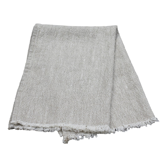 Frayed Edge Linen Stonewashed Guest Towel – Meadow Lane Monograms