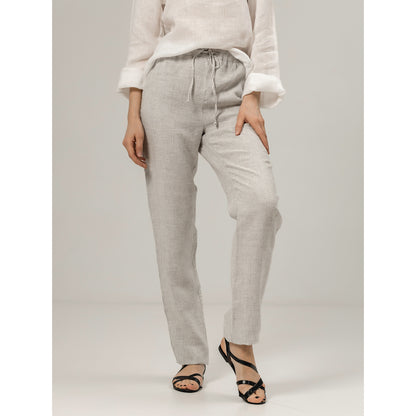 Linen Pants - Stonewashed - Luxury Medium Thick Linen