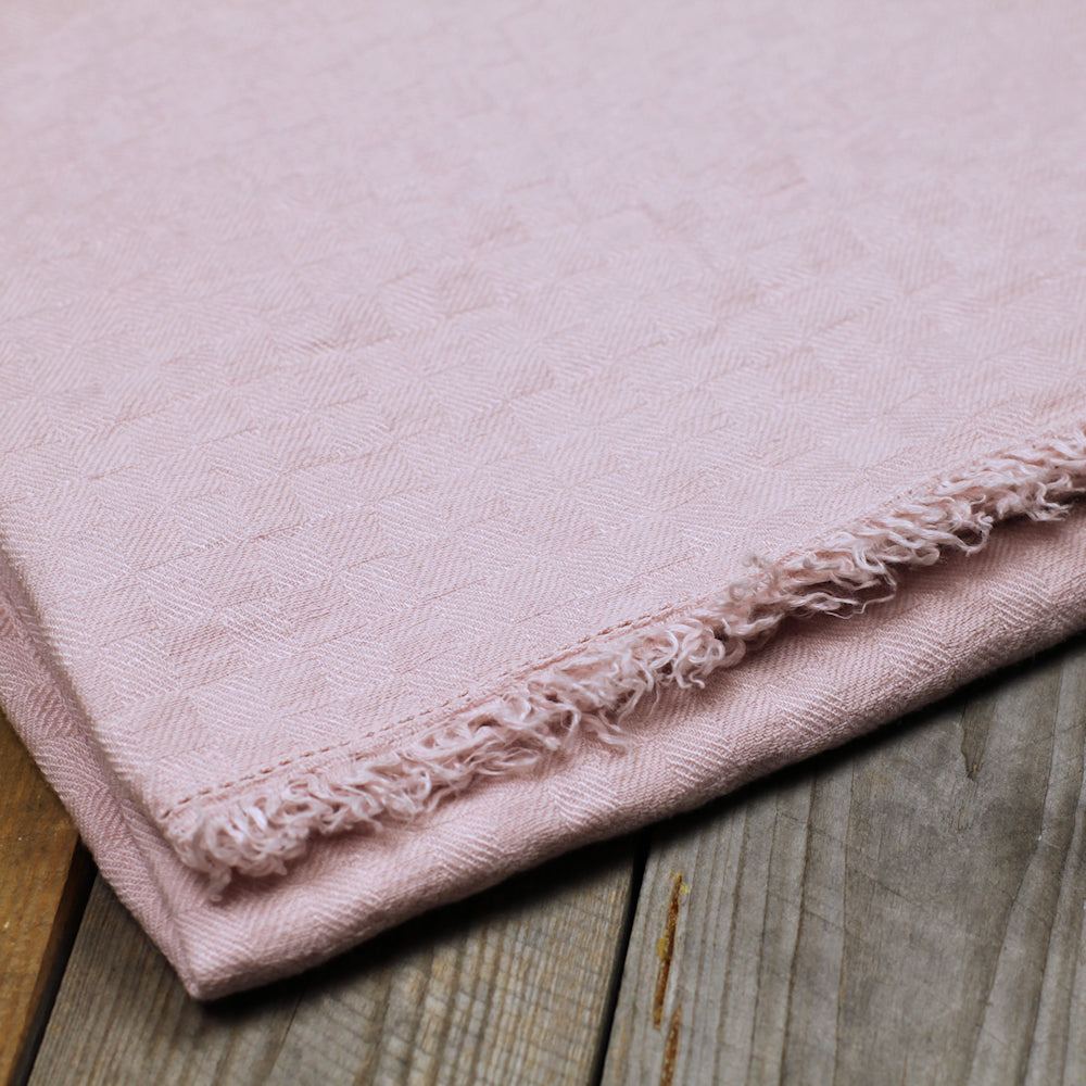 Linen Scarf Isabella - Stonewashed - Dusty Rose - Twill Weave