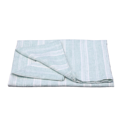 Stonewashed linen - pure 100% linen flax luxury bath towel heather