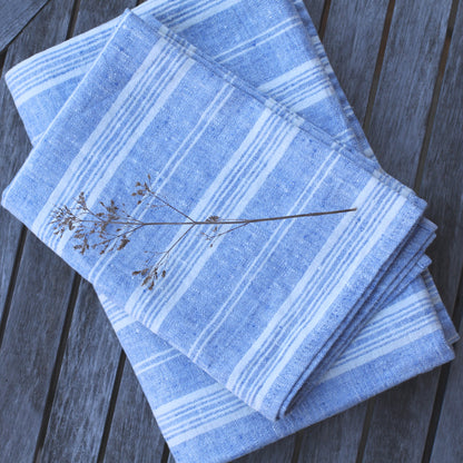 Stonewashed linen - pure 100% flax linen kitchen tea towel hand