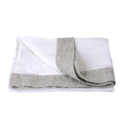 Linen Kitchen Towel-Linen tea towel. Washed linen kitchen towel. Hand  towel. Natural dish towel.