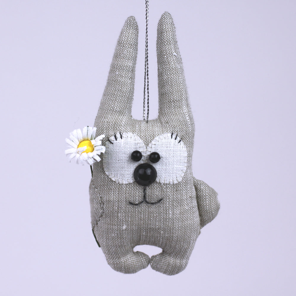 Handmade Linen Bunny - Small