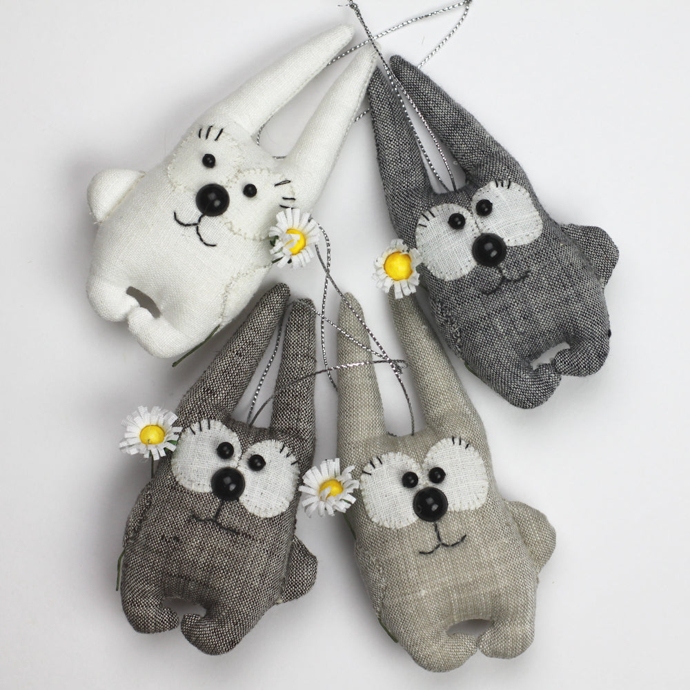 Handmade Linen Bunny - Small