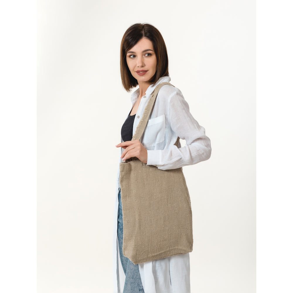 Line Beg Stonewashed Linen Bags - tote bags, small accessories bags, over-sized ...